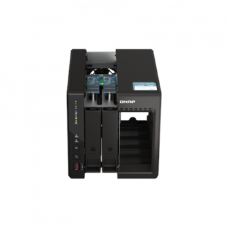 QNAP 2-Bay desktop NAS TS-253E-8G J6412 4-core, Processor frequency 2.6 GHz, 8 GB, 2 x HDMI 1.4b, 2x M.2 2280 PCIe slots, 2x USB