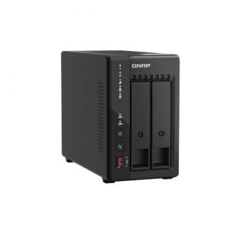QNAP 2-Bay desktop NAS TS-253E-8G J6412 4-core, Processor frequency 2.6 GHz, 8 GB, 2 x HDMI 1.4b, 2x M.2 2280 PCIe slots, 2x USB