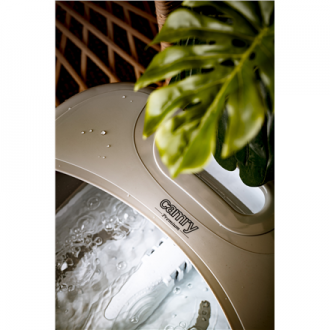 Camry Foot massager CR 2174 Bubble function, Heat function, White/Silver