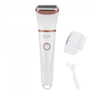 Adler Lady Shaver AD 2941 Wet & Dry, AAA, White Adler Lady Shaver AD 2941 Wet & Dry, AAA, White