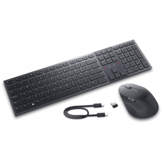 Dell Premier Collaboration Keyboard and Mouse KM900 Wireless, US, USB-A, Graphite Dell Premier Collaboration Keyboard and Mouse KM900 Wireless, US, USB-A, Graphite