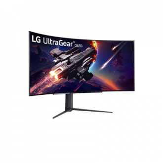 LG UltraGear Curved OLED Gaming Monitor 45GR95QE-B 45 