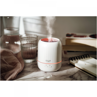 Adler Ultrasonic aroma diffuser 3in1 AD 7968 Ultrasonic, Suitable for rooms up to 25 m , White