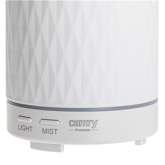 Camry Ultrasonic aroma diffuser 3in1 CR 7970 Ultrasonic, Suitable for rooms up to 25 m , White