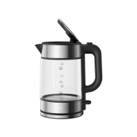 Xiaomi Electric Glass Kettle EU Electric, 2200 W, 1.7 L, Glass, 360 rotational base, Black/Stainless Steel