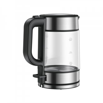 Xiaomi Electric Glass Kettle EU Electric, 2200 W, 1.7 L, Glass, 360 rotational base, Black/Stainless Steel Xiaomi Electric Glass Kettle EU Electric, 2200 W, 1.7 L, Glass, 360 rotational base, Black/Stainless Steel