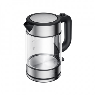 Xiaomi Electric Glass Kettle EU Electric, 2200 W, 1.7 L, Glass, 360 rotational base, Black/Stainless Steel Xiaomi Electric Glass Kettle EU Electric, 2200 W, 1.7 L, Glass, 360 rotational base, Black/Stainless Steel