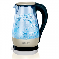 Camry CR 1251 Standard kettle, Glass, Glass/Black, 2000 W, 360 rotational base, 1.7 L Camry CR 1251 Standard kettle, Glass, Glass/Black, 2000 W, 360 rotational base, 1.7 L