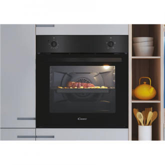 Candy Oven FIDC N200 70 L, Electric, Manual, Mechanical control, Height 59.5 cm, Width 59.5 cm, Black