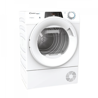 Candy Dryer Machine RO4 H7A1TEX-S Energy efficiency class A+, Front loading, 7 kg, LCD, Depth 46.5 cm, Wi-Fi, White