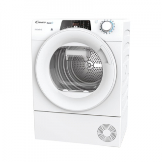 Candy Dryer Machine RO4 H7A1TEX-S Energy efficiency class A+, Front loading, 7 kg, LCD, Depth 46.5 cm, Wi-Fi, White