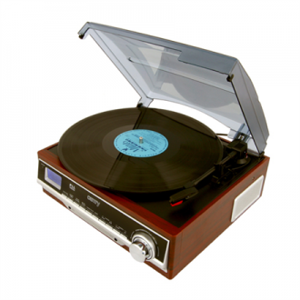 Camry Turntable CR 1168 Bluetooth, USB port, AUX in, Brown Camry Turntable CR 1168 Bluetooth, USB port, AUX in, Brown