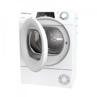 Candy Dryer Machine RO4 H7A2TEX-S Energy efficiency class A++, Front loading, 7 kg, LCD, Depth 46.5 cm, Wi-Fi, White