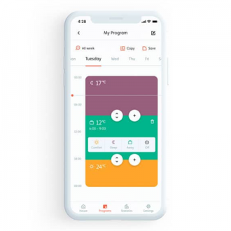 Mill Heater CO1200WIFI3 GEN3 Convection Heater, 1200 W, Number of power levels 3, Suitable for rooms up to 14-18 m , White