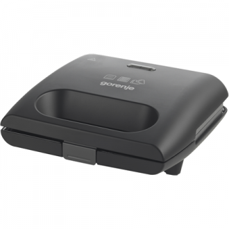 Gorenje Sandwich maker SM703GCB 700 W, Number of plates 3, Number of pastry 2, Black Gorenje Sandwich maker SM703GCB 700 W, Number of plates 3, Number of pastry 2, Black