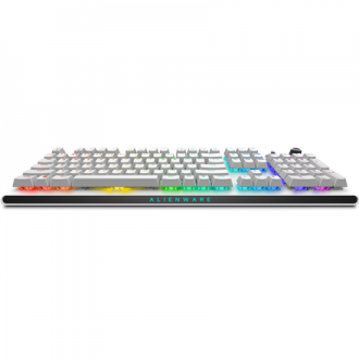 Dell Alienware Tri-Mode AW920K Wireless Gaming Keyboard, RGB LED light, US, Wireless, Lunar Light, Bluetooth, Numeric keypad, CH