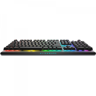 Dell Alienware Tri-Mode AW920K Wireless Gaming Keyboard, RGB LED light, US, Wireless, Dark Side of the Moon, Bluetooth, Numeric 