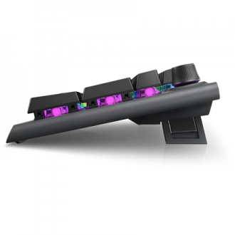 Dell Alienware Tri-Mode AW920K Wireless Gaming Keyboard, RGB LED light, US, Wireless, Dark Side of the Moon, Bluetooth, Numeric 