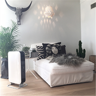 Mill Heater OIL1500WIFI3 GEN3 Oil Filled Radiator, 1500 W, Number of power levels 3, Suitable for rooms up to 25 m , White/Black