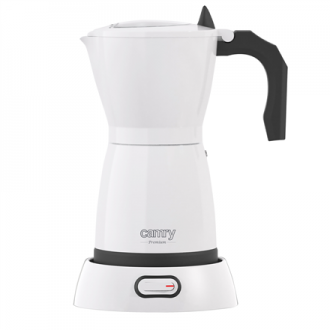 Camry Electric Moka Coffe Maker CR 4415w 480 W, White Camry Electric Moka Coffe Maker CR 4415w 480 W, White