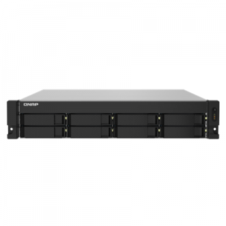 QNAP 8-Bay NAS TS-832PXU-RP-4G Up to 8 HDD Hot-swap, AL324 ARM Cortex-A57 Quad-Core, Processor frequency 1.7 GHz, 4 GB, DDR4, 2x