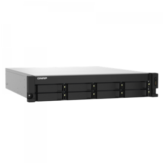 QNAP 8-Bay NAS TS-832PXU-RP-4G Up to 8 HDD Hot-swap, AL324 ARM Cortex-A57 Quad-Core, Processor frequency 1.7 GHz, 4 GB, DDR4, 2x
