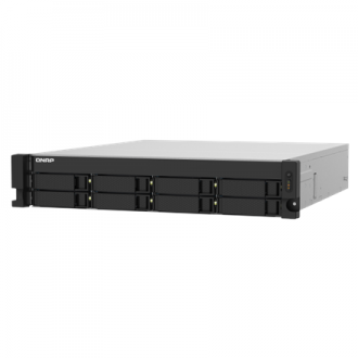QNAP 8-Bay NAS TS-832PXU-RP-4G Up to 8 HDD Hot-swap, AL324 ARM Cortex-A57 Quad-Core, Processor frequency 1.7 GHz, 4 GB, DDR4, 2x