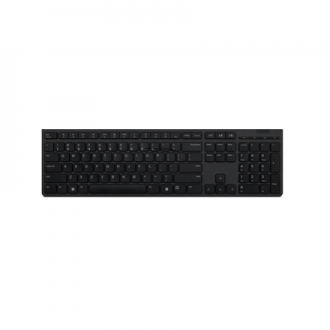 Lenovo Professional Wireless Rechargeable Keyboard 4Y41K04074 Estonian, Scissors switch keys, Grey