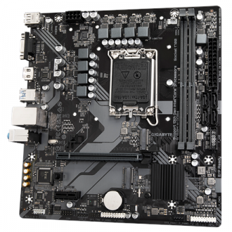 Gigabyte B760M H DDR4 1.0 M/B Processor family Intel, Processor socket LGA1700, DDR4 DIMM, Memory slots 2, Supported hard disk d Gigabyte B760M H DDR4 1.0 M/B Processor family Intel, Processor socket LGA1700, DDR4 DIMM, Memory slots 2, Supported hard disk d