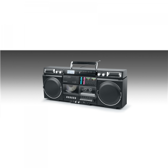 Muse M-380 GB Ghetto Blasters, Black Muse M-380 GB Ghetto Blasters, Black