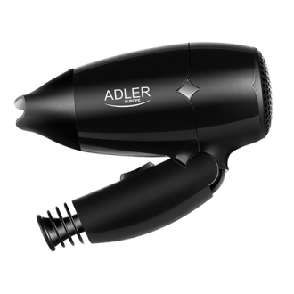 Adler Hair Dryer AD 2251 1400 W, Number of temperature settings 2, Black