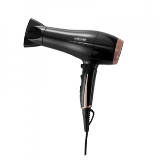 Mesko Hair Dryer MS 2249 2000 W, Number of temperature settings 3, Black/Pink Mesko Hair Dryer MS 2249 2000 W, Number of temperature settings 3, Black/Pink