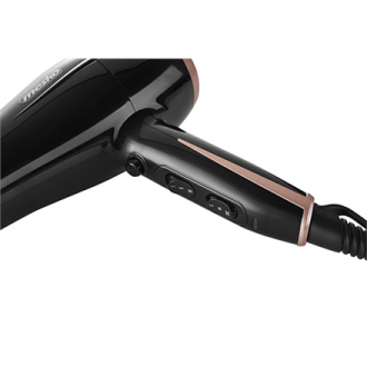 Mesko Hair Dryer MS 2249 2000 W, Number of temperature settings 3, Black/Pink Mesko Hair Dryer MS 2249 2000 W, Number of temperature settings 3, Black/Pink