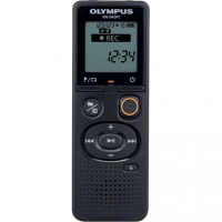 Olympus Digital Voice Recorder (OM Branded) VN-540PC Segment display 1.39', WMA, Black