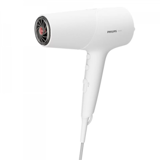 Philips Hair Dryer BHD500/00 2100 W Number of temperature settings 3 Ionic function White Philips Hair Dryer BHD500/00 2100 W Number of temperature settings 3 Ionic function White