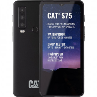 CAT S75 Black 6.6 