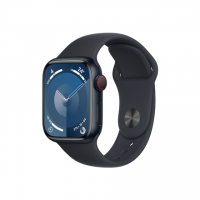 Apple Watch Series 9 GPS + Cellular 41mm Midnight Aluminium Case with Midnight Sport Band - S/M Apple