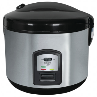 Adler AD 6406 Rice cooker Adler AD 6406 Black, Stainless steel 1000 W Adler AD 6406 Rice cooker Adler AD 6406 Black, Stainless steel 1000 W
