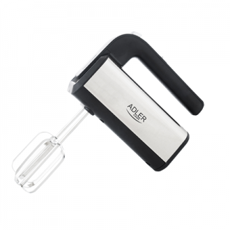 Adler Hand mixer AD 4225 Hand Mixer 300 W Number of speeds 5 Turbo mode Stainless steel Adler Hand mixer AD 4225 Hand Mixer 300 W Number of speeds 5 Turbo mode Stainless steel