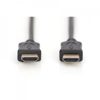 Digitus HDMI High Speed with Ethernet Connection Cable Black HDMI to HDMI 2 m Digitus HDMI High Speed with Ethernet Connection Cable Black HDMI to HDMI 2 m