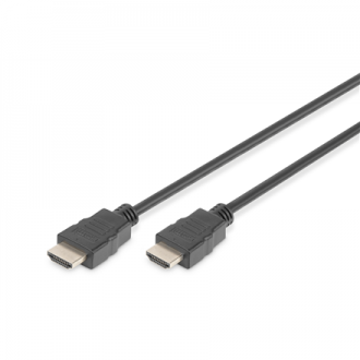 Digitus High Speed HDMI Cable with Ethernet Black HDMI to HDMI 3 m Digitus High Speed HDMI Cable with Ethernet Black HDMI to HDMI 3 m