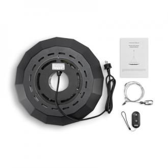 TunaBone Electric Ceiling Infrared Patio Heater TB2068C-01 Patio heater 2000 W Number of power levels 1 Suitable for rooms up to