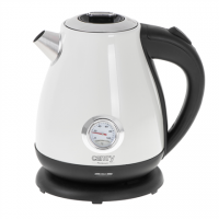 Camry Kettle with a thermometer CR 1344 Electric 2200 W 1.7 L Stainless steel 360 rotational base White