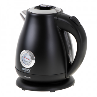 Camry Kettle with a thermometer CR 1344 Electric 2200 W 1.7 L Stainless steel 360 rotational base Black