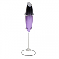 Adler Milk frother with a stand AD 4499 Milk frother Black/Purple Adler Milk frother with a stand AD 4499 Milk frother Black/Purple