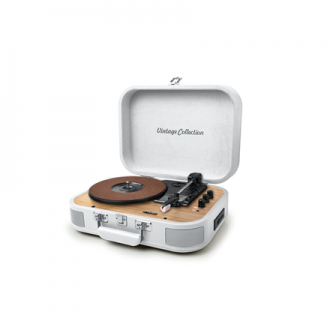 Muse Turntable Stereo System MT-201WW Turntable Stereo System USB port AUX in Muse Turntable Stereo System MT-201WW Turntable Stereo System USB port AUX in