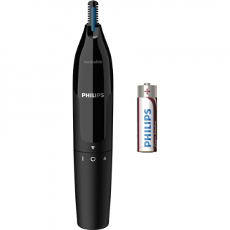 Philips Nose and Ear Trimmer NT1650/16 Nose Hair Trimmer Wet & Dry Black Philips Nose and Ear Trimmer NT1650/16 Nose Hair Trimmer Wet & Dry Black