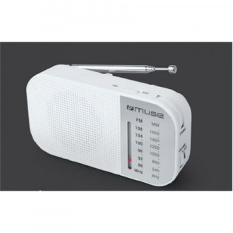 Muse M-025 RW Portable radio White Muse M-025 RW Portable radio White