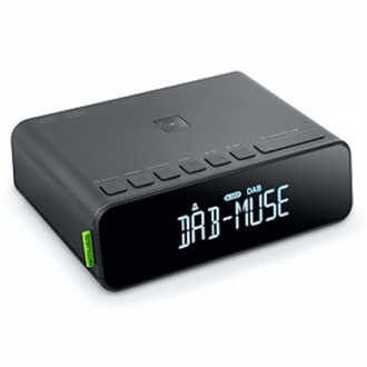 Muse Alarm function M-175 WI AUX in Alarm Clock Black Muse Alarm function M-175 WI AUX in Alarm Clock Black