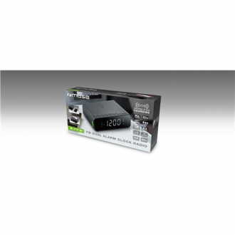 Muse Alarm function M-175 WI AUX in Alarm Clock Black Muse Alarm function M-175 WI AUX in Alarm Clock Black
